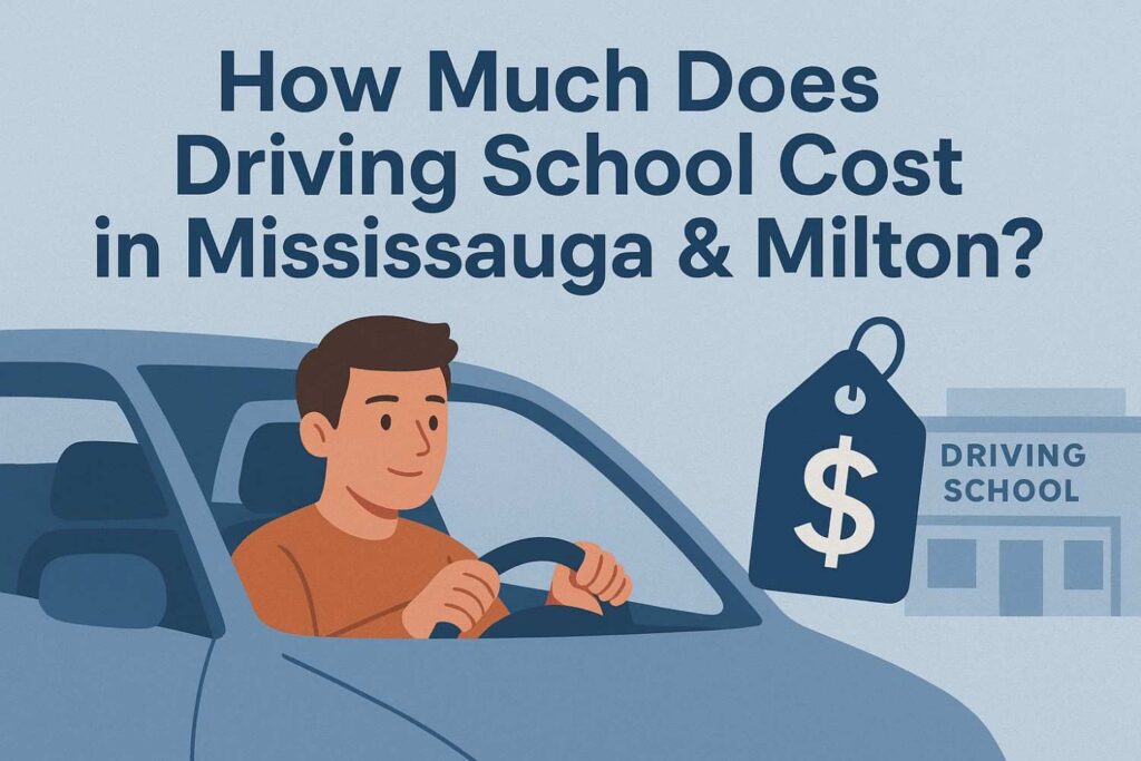 How Much Does Driving School Cost in Mississauga & Milton