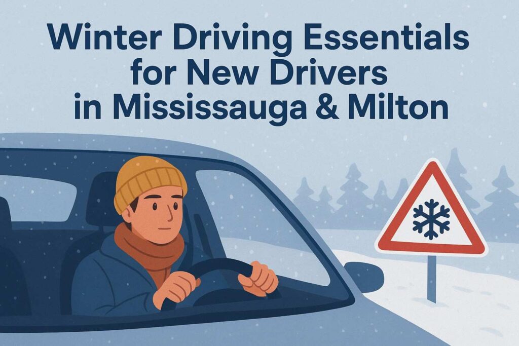 Winter Driving Essentials for New Drivers in Mississauga & Milton