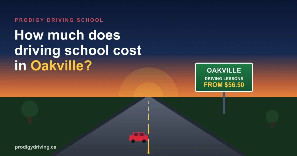 driving school cost in oakville